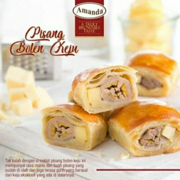 

Amanda Pastry Pisang Bolen - Bolen Keju