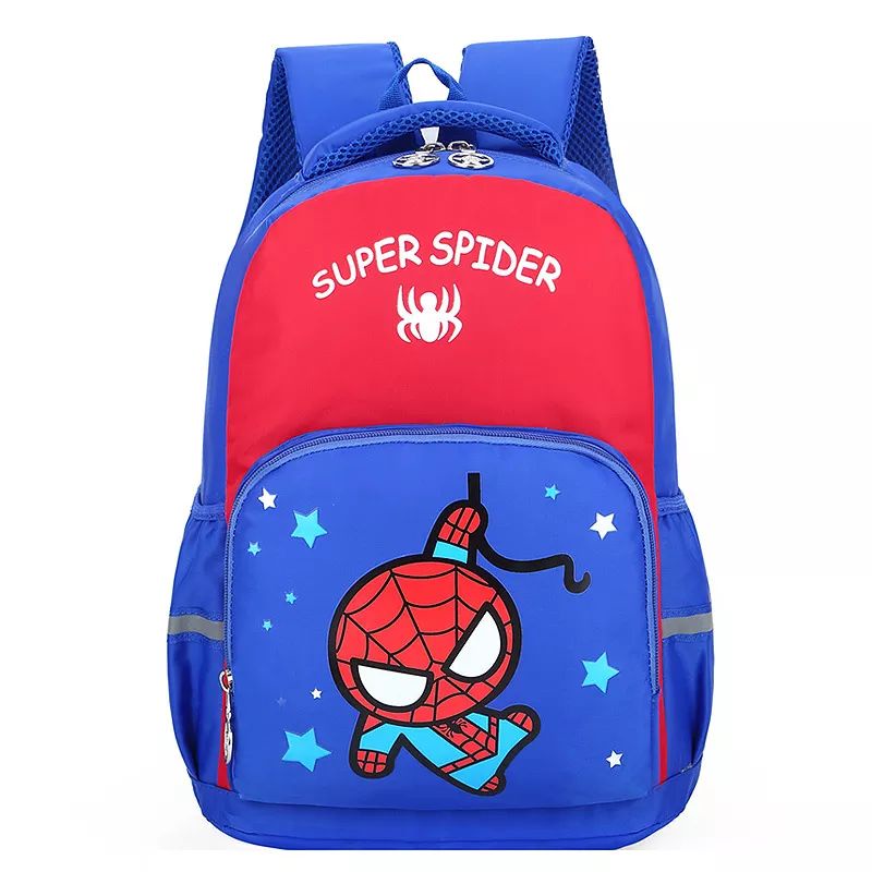 Rairaka.id / Super Spider - Tas Anak Sekolah Ransel Anak Laki-laki Sekolah SD TK MURAH