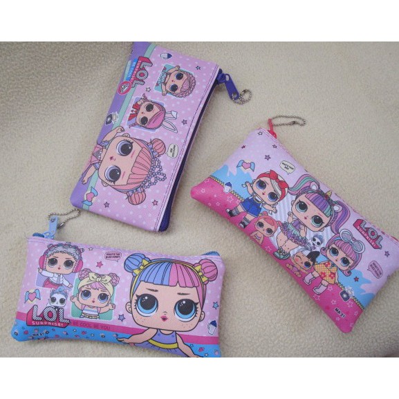 

Dompet Anak Cewek Lucu Retsleting / Tempat Pensil Alat Tulis LOL Surprised