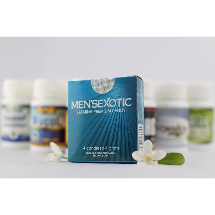 Best Seller Mensexotic Permen Stamina Pria Original Isi 4Pcs