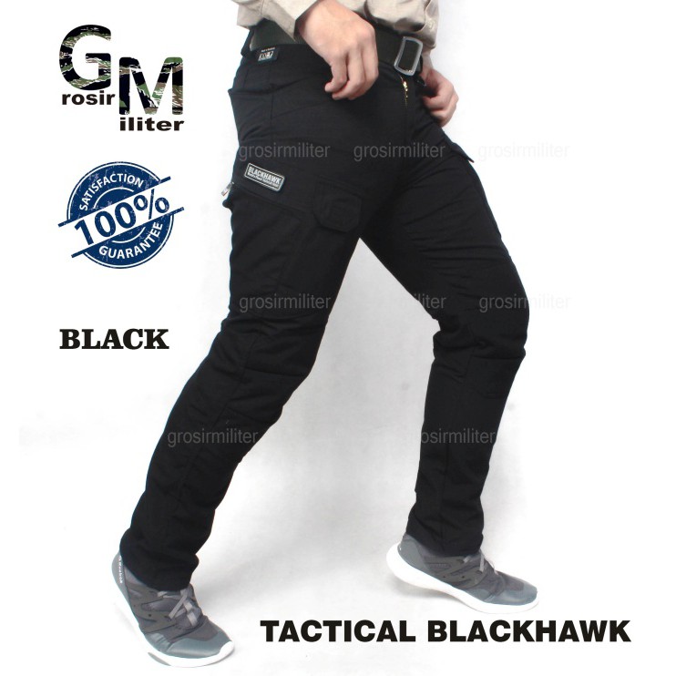 Celana Tactical Blackhawk Panjang Hitam