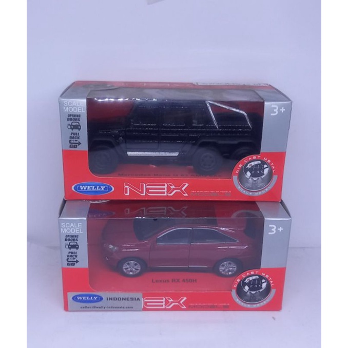 diecast miniatur mobil mercedes dan lexus
