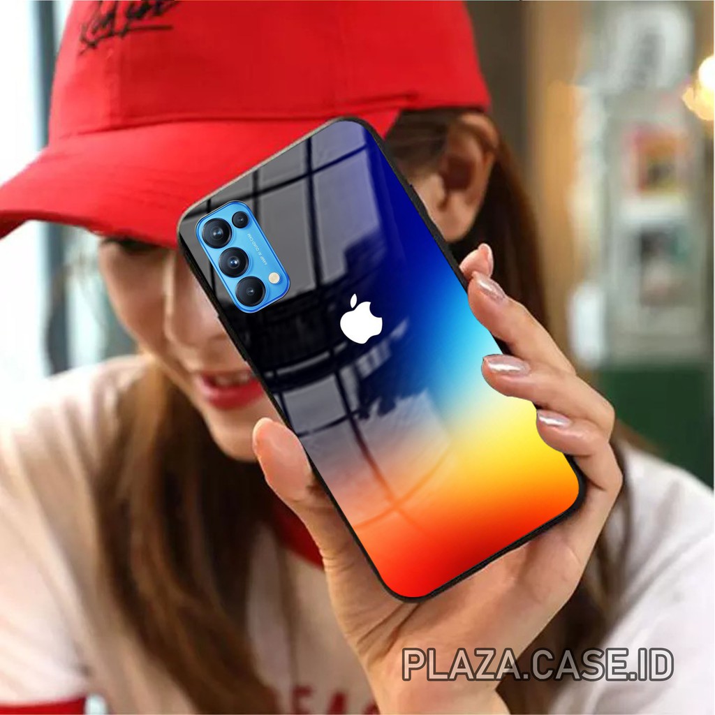 Softcase Glass Kaca [K96] OPPO RENO 6 4G/5G RENO 4/4F A53 A15 A33 A5S A12 A3S A37 A5 2020 A11K A12 | case Oppo A16 | case Oppo A53 | Case Oppo A15 | Case Oppo A5s | Case Oppo Reno 6 | Case Oppo Reno 5 | Case Oppo A1k | Case Oppo A9 2020 | Case Oppo A9 202