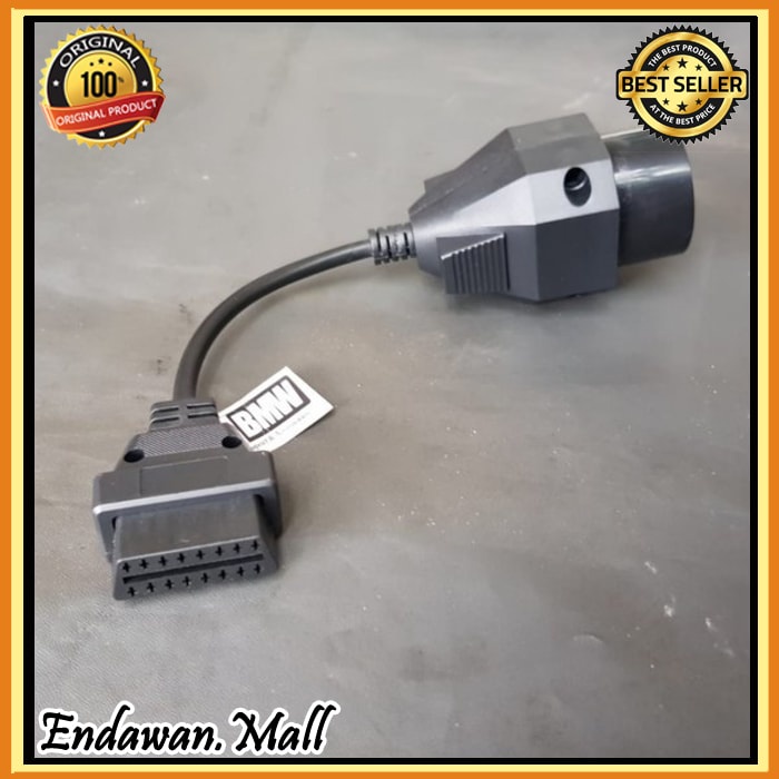 Promo kabel adaptor scanner BMW OBD2 16 pin ke OBD bulat 20 pin Keren