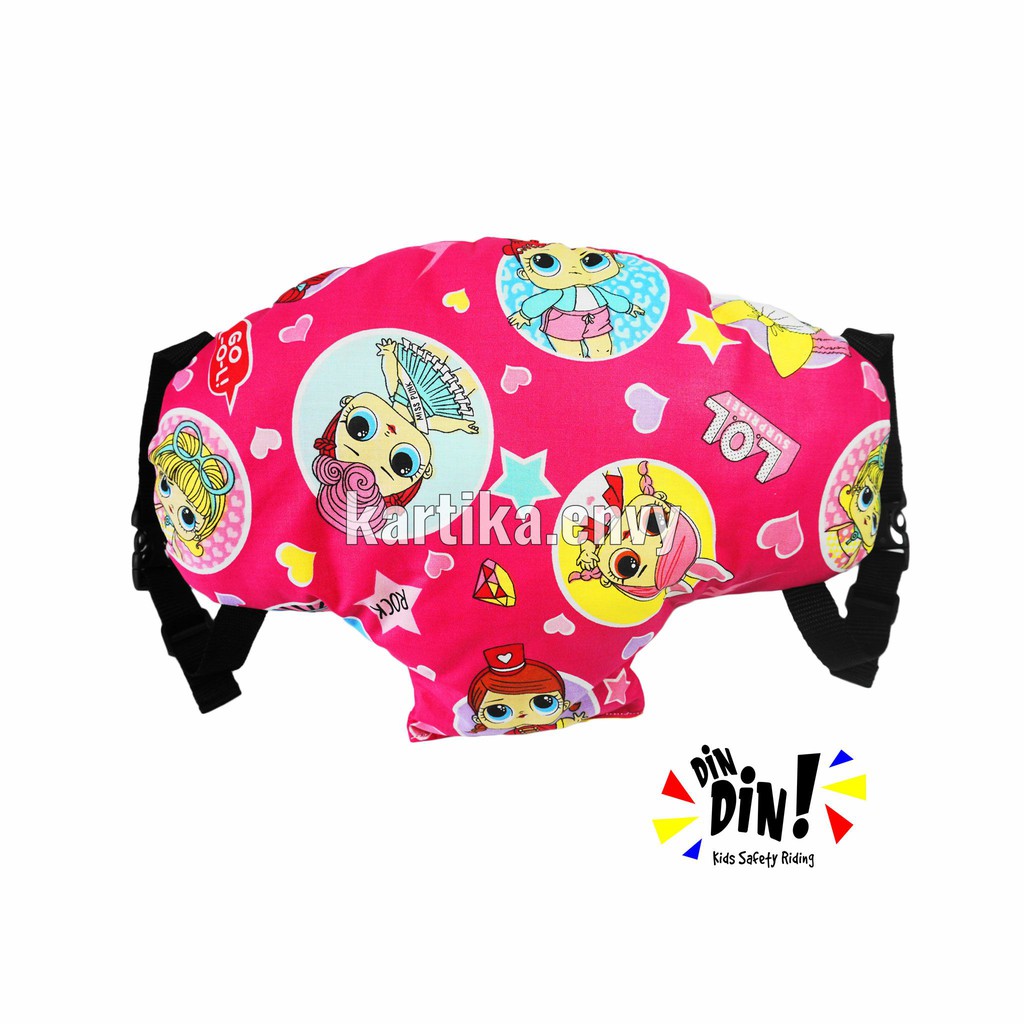 Dindin Kids Bantal Stir Stang Speedometer Motor Motif LOL Surprise