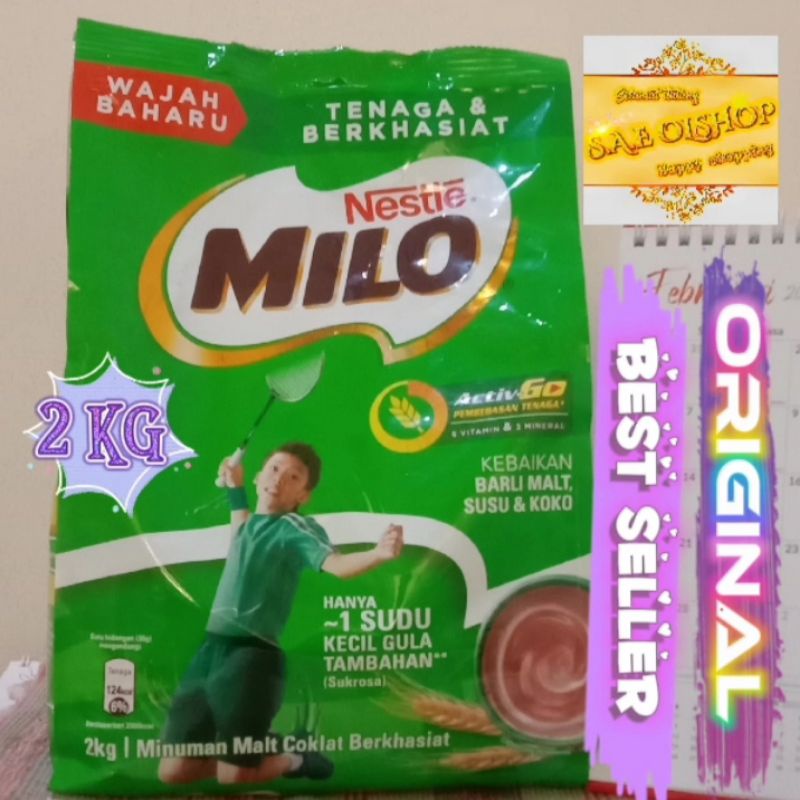 

MILO MALAYSIA 2 KG BEST SELLER