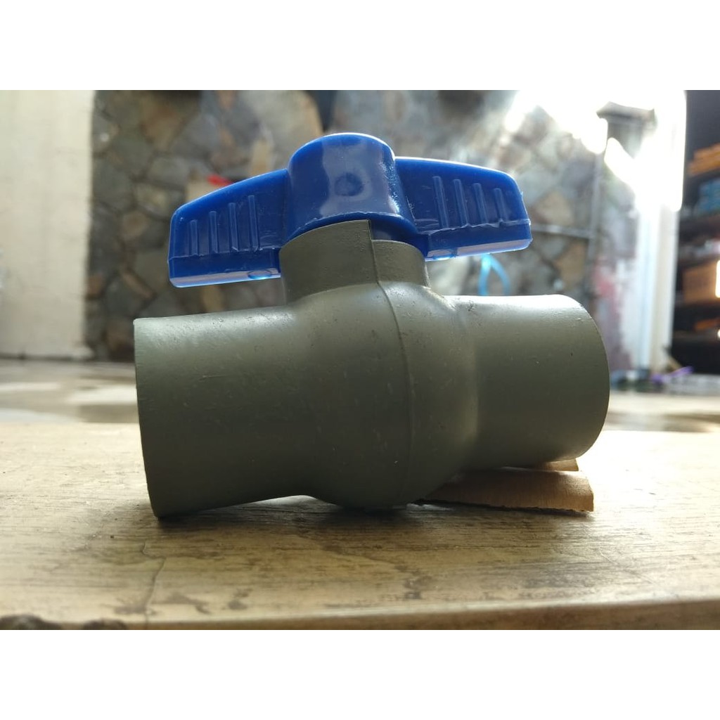 ball valve pvc polos | stop kran plastic polos