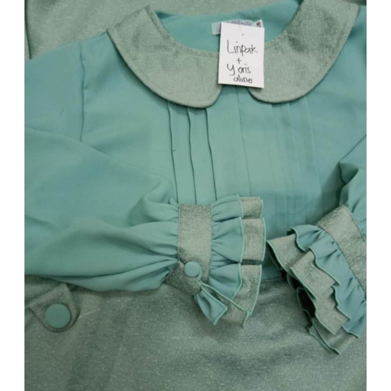 Gamis linpak mint RH