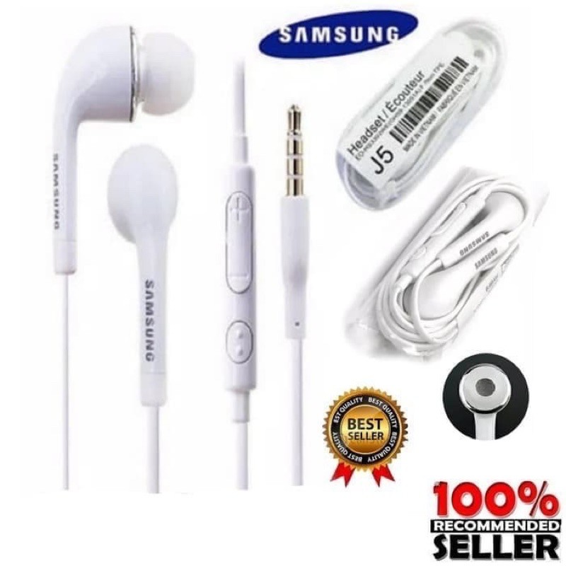 PROMO HANDSFREE SAMSUNG S4/J5 KAPSUL ORIGINAL COPOTAN HS330 EARPHONE WITH VOLUME CONTROL