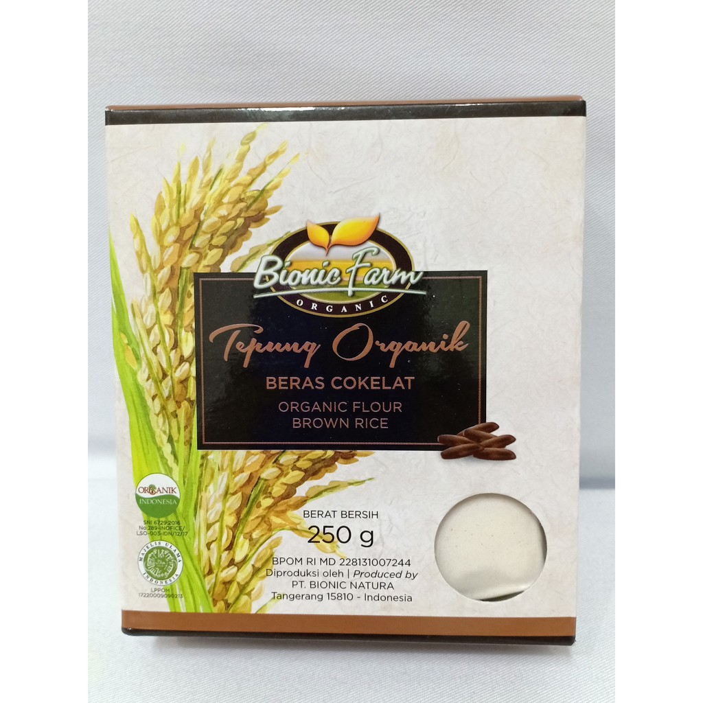 

Bionic Farm - Tepung Beras Coklat Organik - 250 gr