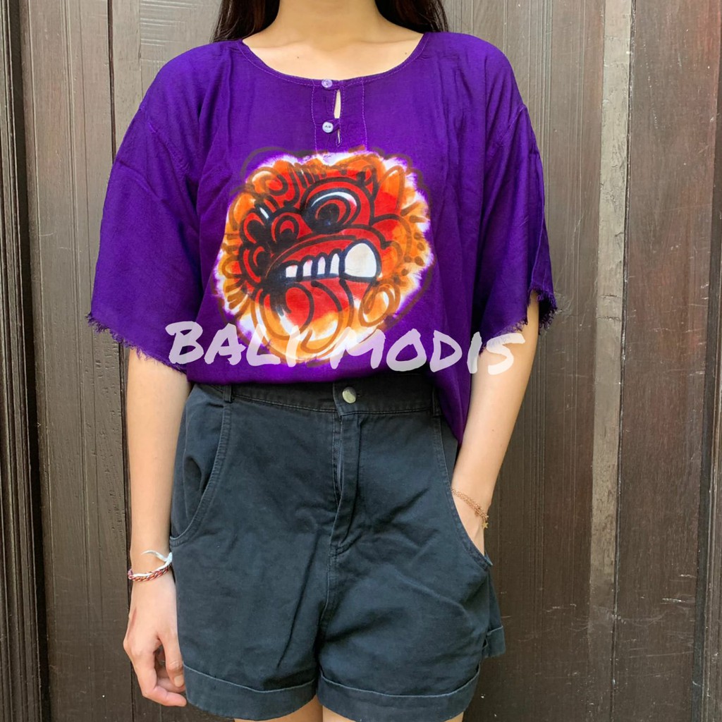 ATASAN BAJU BARONG LUKIS BALI