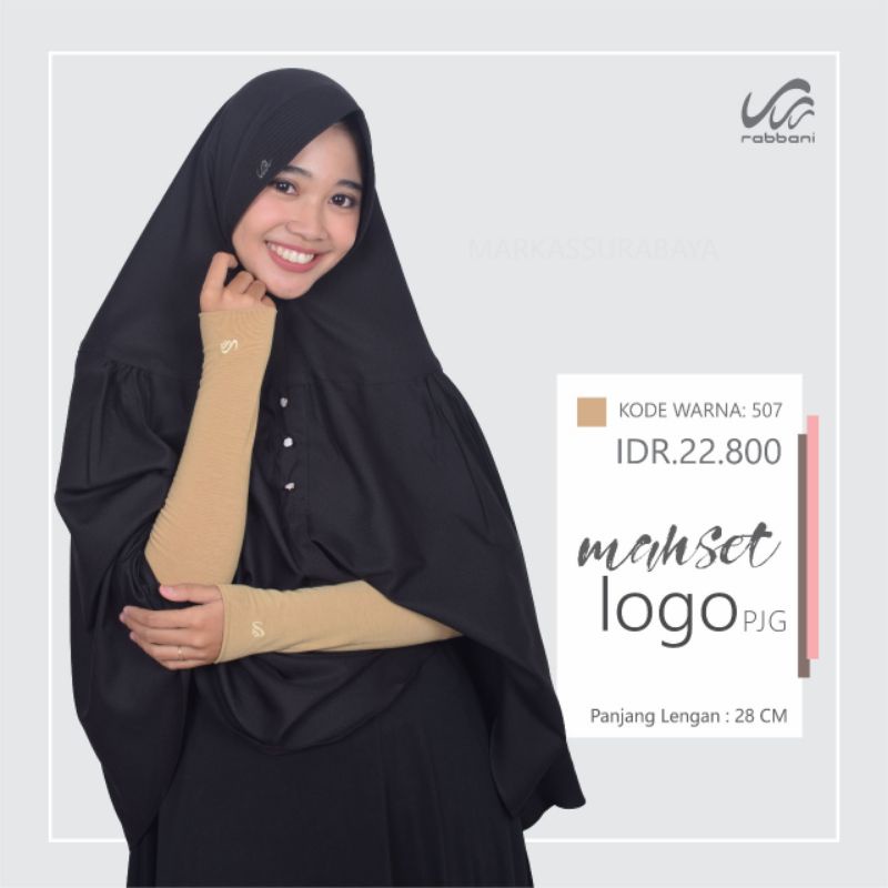 MANSET LOGO RABBANI UKURAN PANJANG POLOS-507 keki