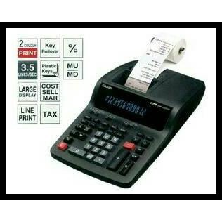 

Calculator Struke, Casio Dr-120Tm