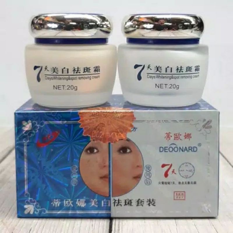 Cream Deoonard Set Siang &amp; Malam Original