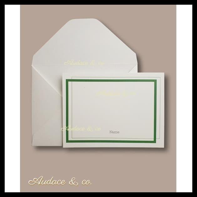 

9 Pcs/Set Kartu & Amplop Kartu Ucapan Kosong Custom Nama "Frame