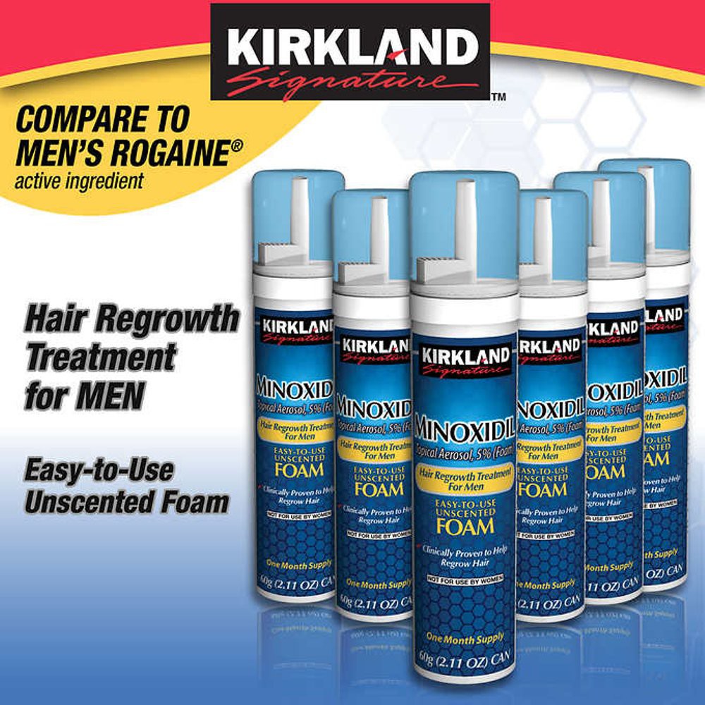 Promo Kirkland Minoxidil Foam 5% - 1 Botol Diskon