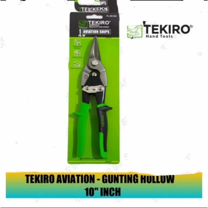 TEKIRO AVIATION SNIPS 10 INCH - GUNTING BAJA RINGAN  - GUNTING HOLLOW