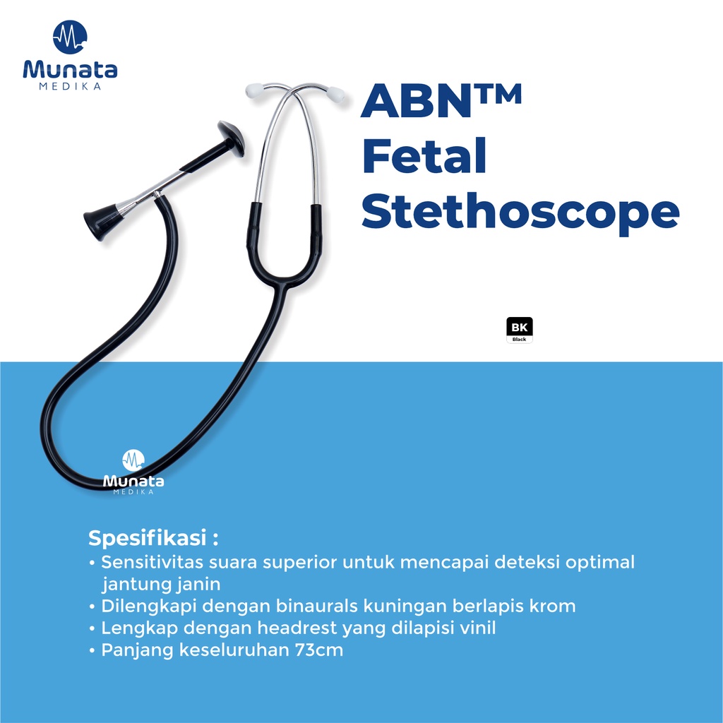 Fetal Stetoskop ABN atau Stethoscope Untuk Pemeriksaan Jantung Janin ABN