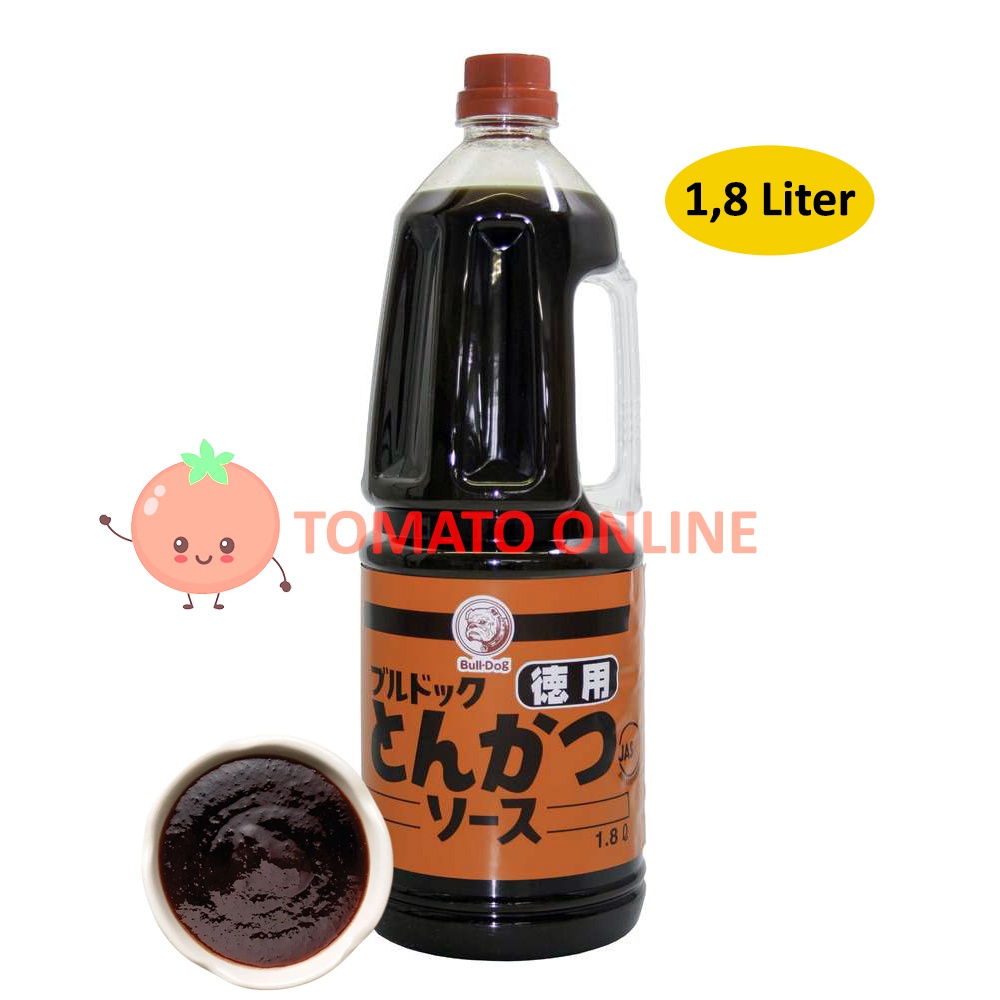 Bulldog / Tonkatsu Sauce Saus Katsu Takoyaki / 1,8 Liter Ltr Lt L 1,8L