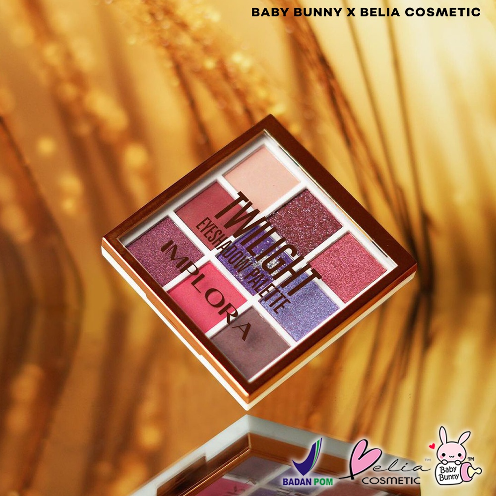 ❤ BELIA ❤ IMPLORA 9 in 1 NEW Eyeshadow Palette | Desert | Dawn | Twilight | Ocean | BPOM