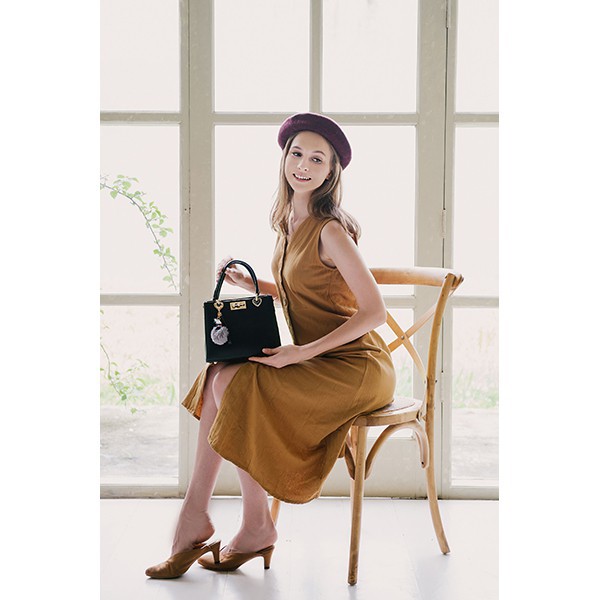 (COD) Tas wanita Enji By Palomino Tertia Handbag Black