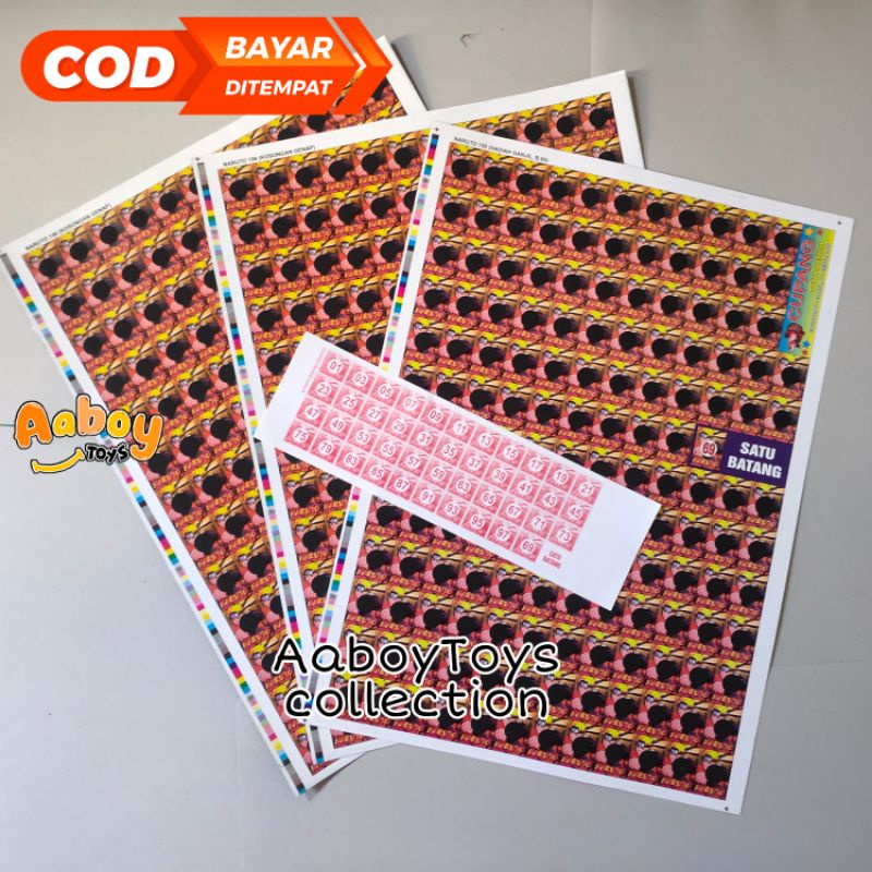 MAINAN LOTRE GOSOKAN ANGKA LEMBARAN GANJIL 1 SATU TITIK GOSOKAN ANGKA JENDOL LEMBARAN ISI 3 LEMBAR 4