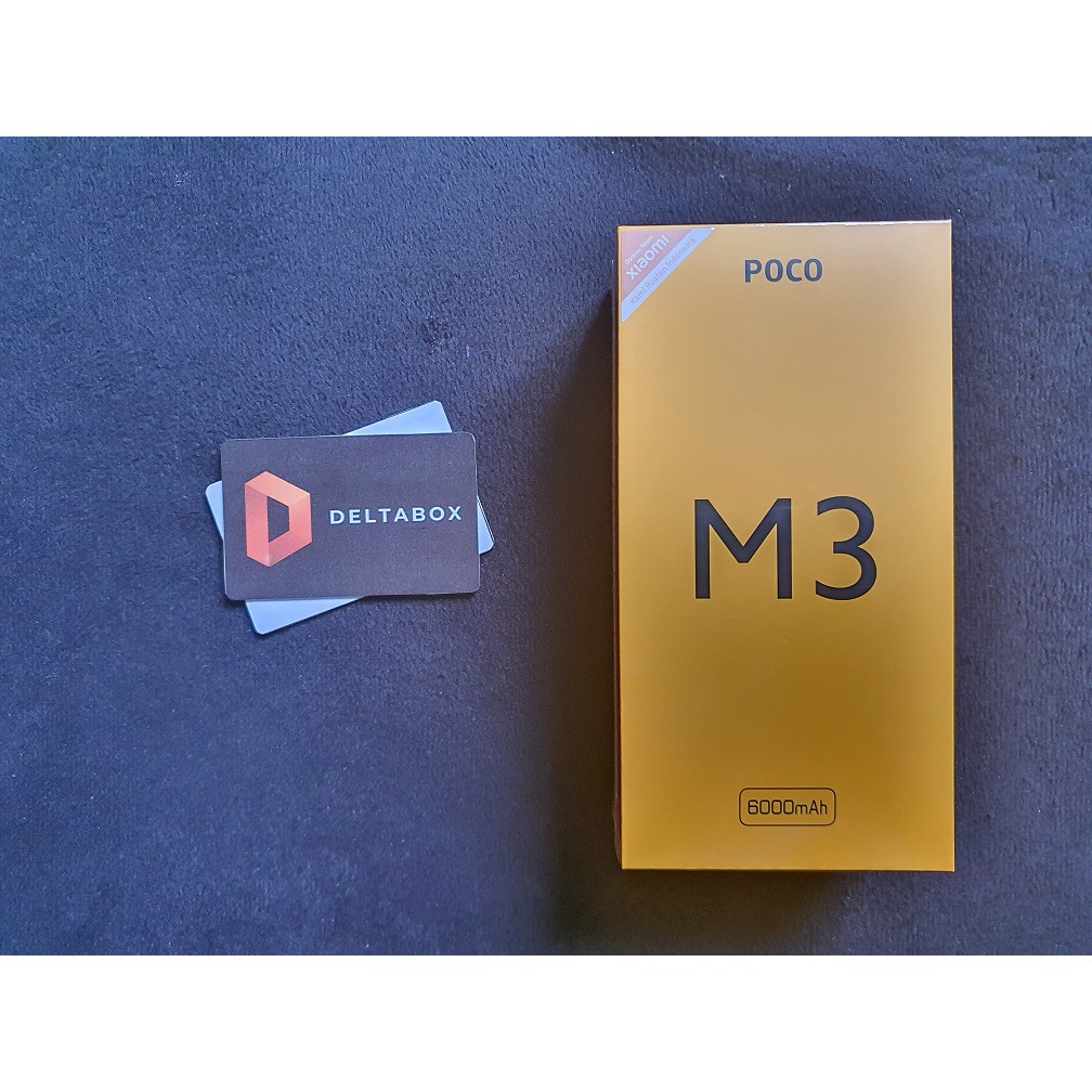 Promo Cuci Gudang Hp  Handphone Xiaomi Poco M3 4/64 GB Baru dan Segel Garansi Resmi  Hp Murah