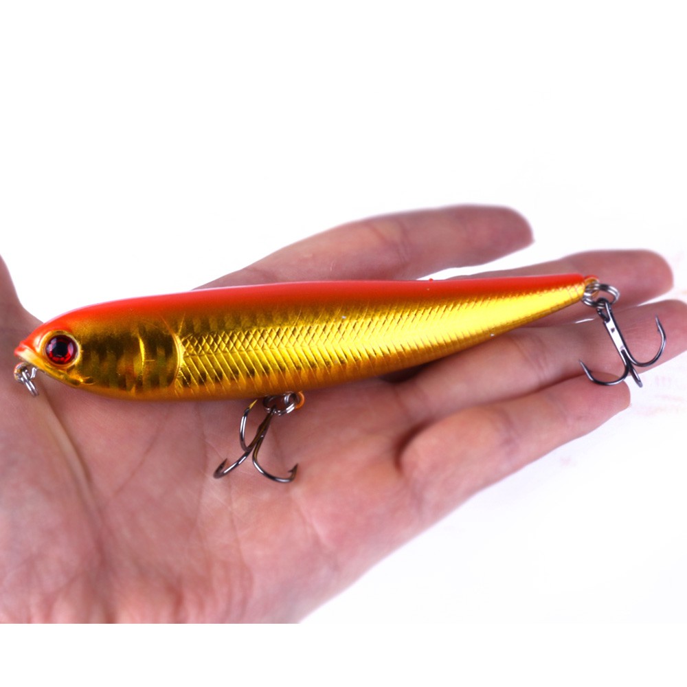 HENGJIA 1pcs 11.5cm/ 20g Umpan Pensil Pancing Swimbait Fishing Lure Bass Bait Ikan Fishing Tackle