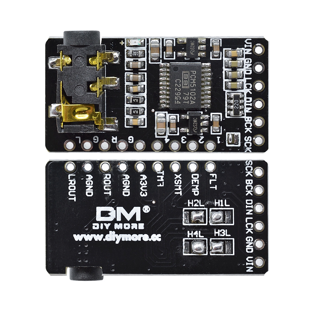 ✫〖ready to ship/COD〗✫  gy-pcm5102 pcm5102 I2S Player Interface I2S untuk Raspberry Pi