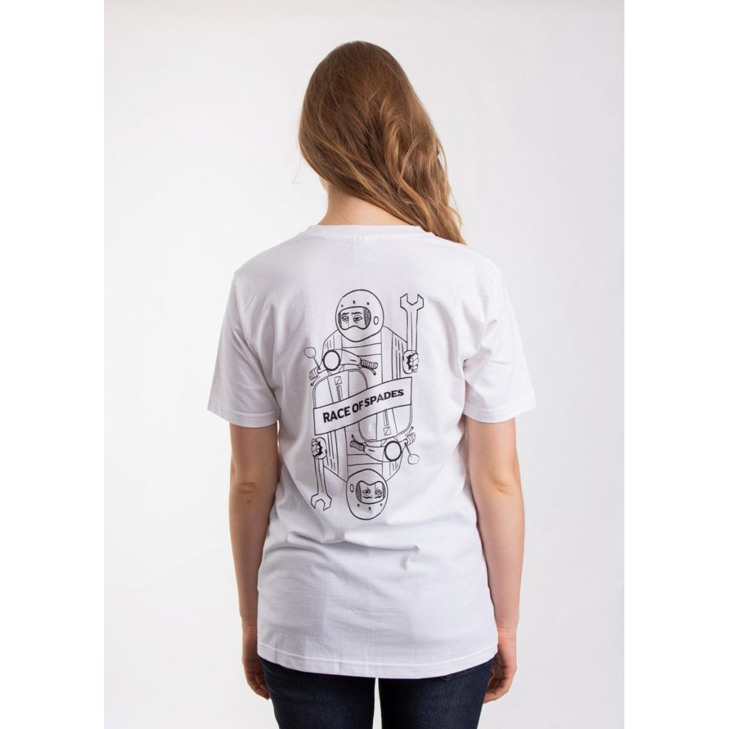 

Erigo T-Shirt Race Of Spades White