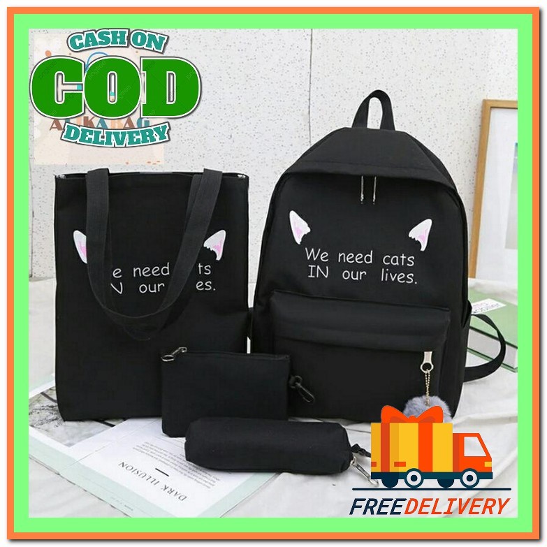 Tas Sekolah Anak Perempuan Sekolah Dasar 1-2-3-4-5-6 Kelas Anak Tk Sd Import Kuliah Kekinian Anti Ai