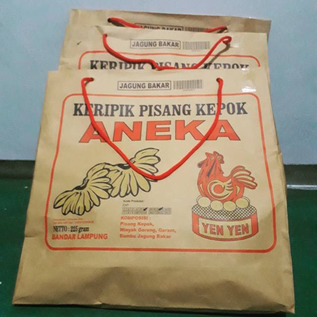 

KRIPIK KERIPIK PISANG 225gram RASA JAGUNG BAKAR YENYEN KHAS BANDAR LAMPUNG aneka