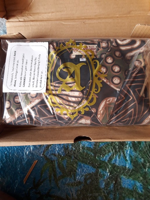 Kemeja Batik Pria Lengan Panjang Baju Batik Pria Batik Cowok Modern Batik Slimfit Batik Solo Gba 079