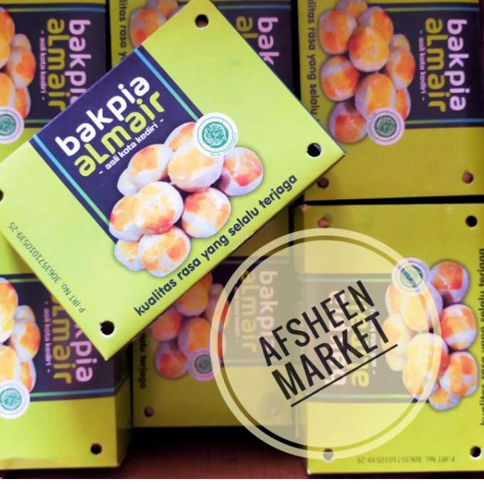 

【TERMURAH】 BAKPIA ALMAIR OLEH OLEH KHAS KEDIRI RASA KACANG IJO 10pcs terbaik