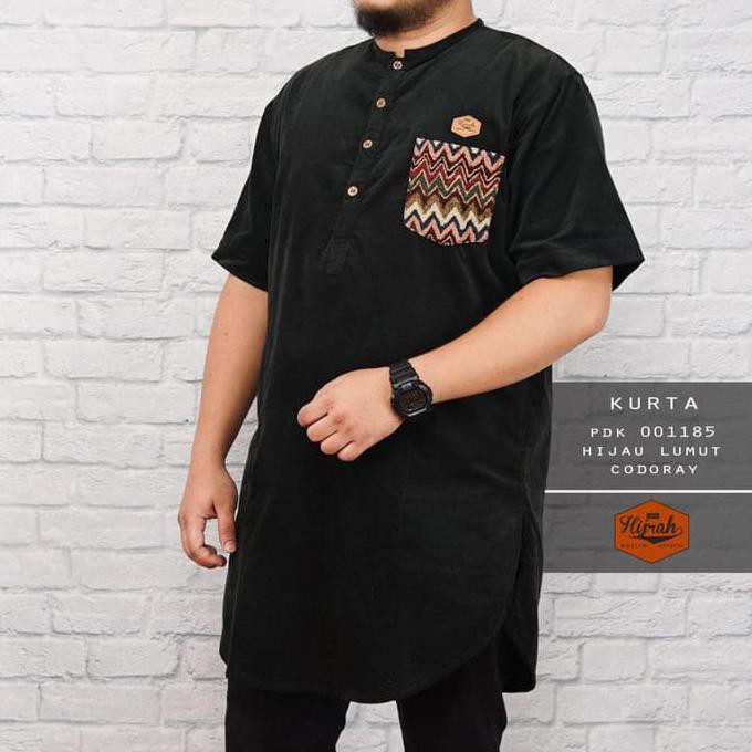 Kurta M L XL katun Kodorai Gamis Pakistan /Baju Muslim /Baju koko Pria