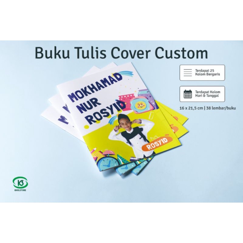 Buku Tulis Cover Custom isi 38