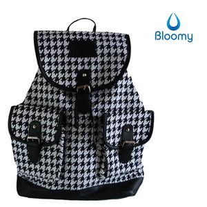 Bloomy Rucksack 02 - White Black Horn