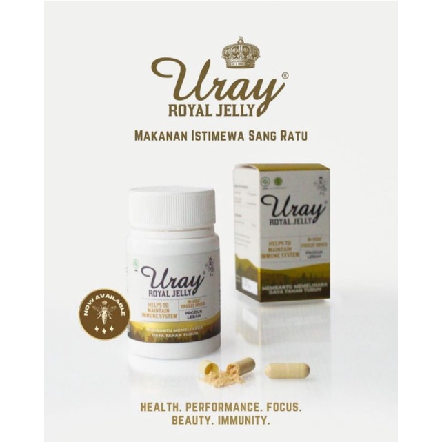 Uray Royal Jelly Kapsul (30kapsul)