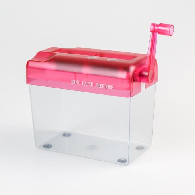 

Hand Operated Paper CD Card Shredder / Penghancur Kertas Manual - Blue