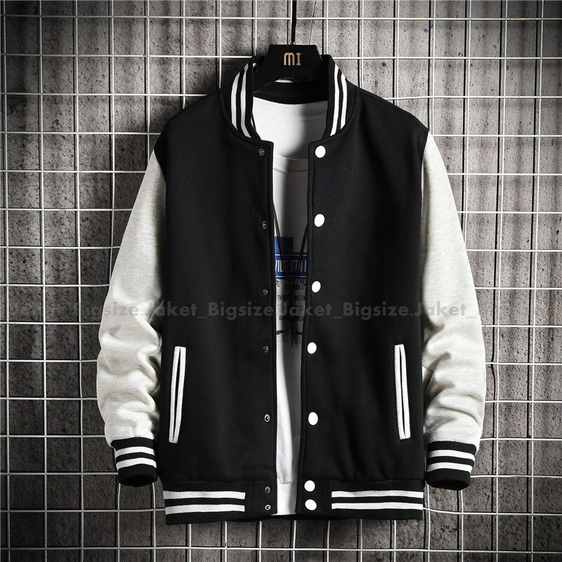 Jacket Jaket Varsity Baseball Wanita Pria Laki-Laki Cowok Cowo Oversize Jumbo Dewasa Ukuran M L Xl 2xl 3xl 4xl 5xl