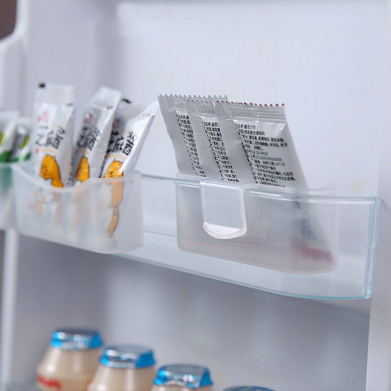 2 Pcs Kotak Penyimpanan Makanan Model Gantung Untuk Kulkas