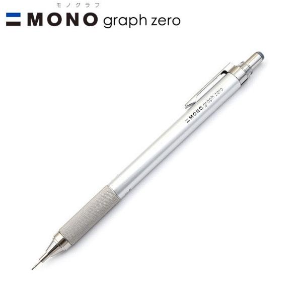 

[COD] Tombow Mono Graph Zero Mechanical Pencils 0.5mm - Silver TERLENGKAP Kode 1351