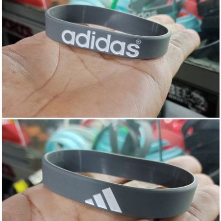 Gelang Adidas Import premium 2 sisi. | Gelang karet | rubber