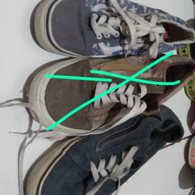 VANS OLD SKOOL SEPATU SECOND ORIGINAL BORONGAN UNISEX SEPATU SNEAKERS