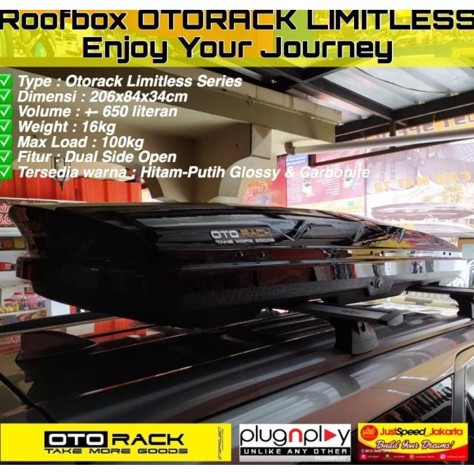 Roofbox Otorack Type Limitless Series