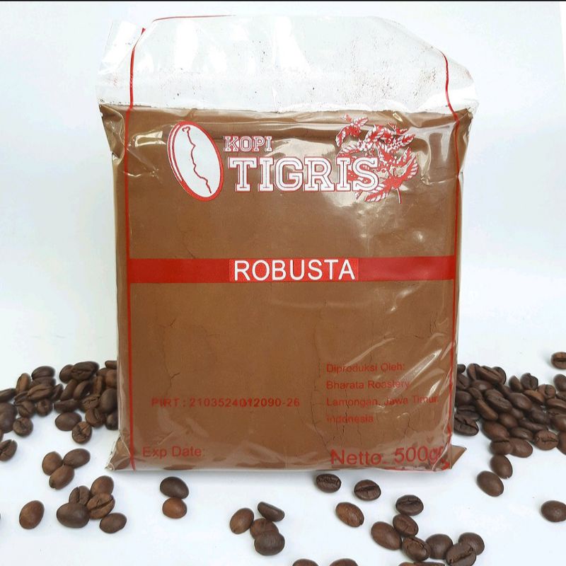 

Tigris Coffee - Robusta Biji Petik MERAH 1 KG