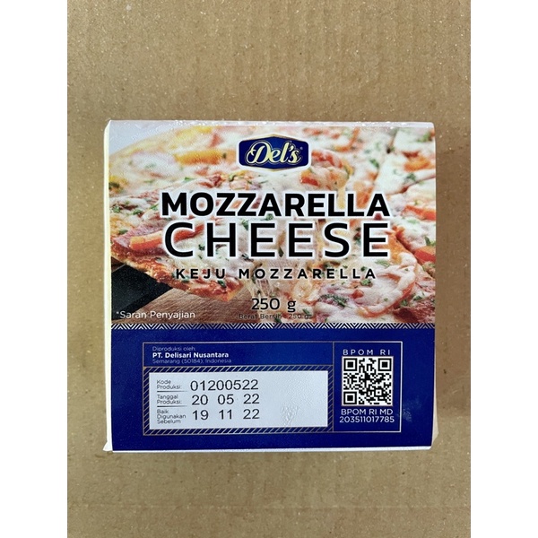 

Dels Mozzarella Eurial 250gr keju