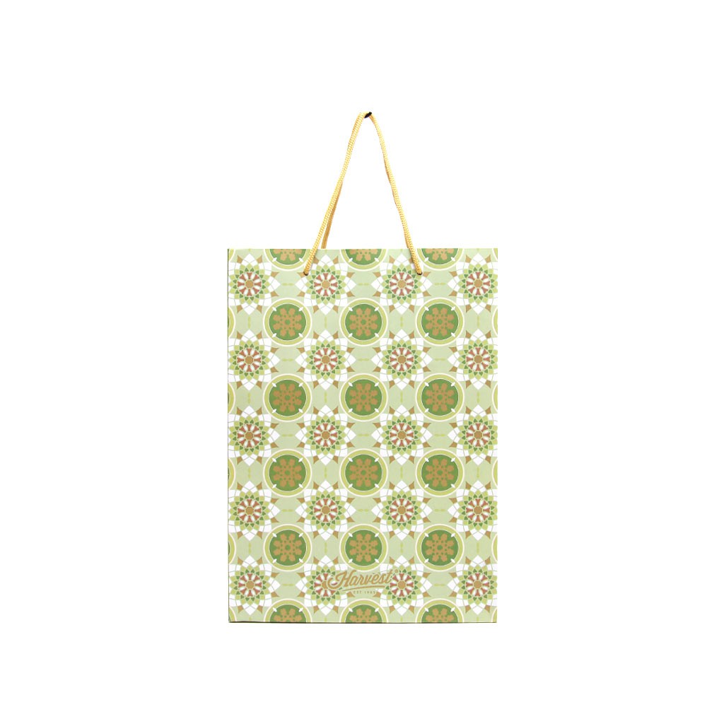 

Tas Kertas / Paper Bag Etnik / Lebaran - Idul Fitri Karunia 03 Green
