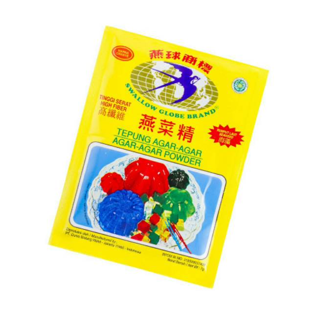 

Agar agar swallow putih