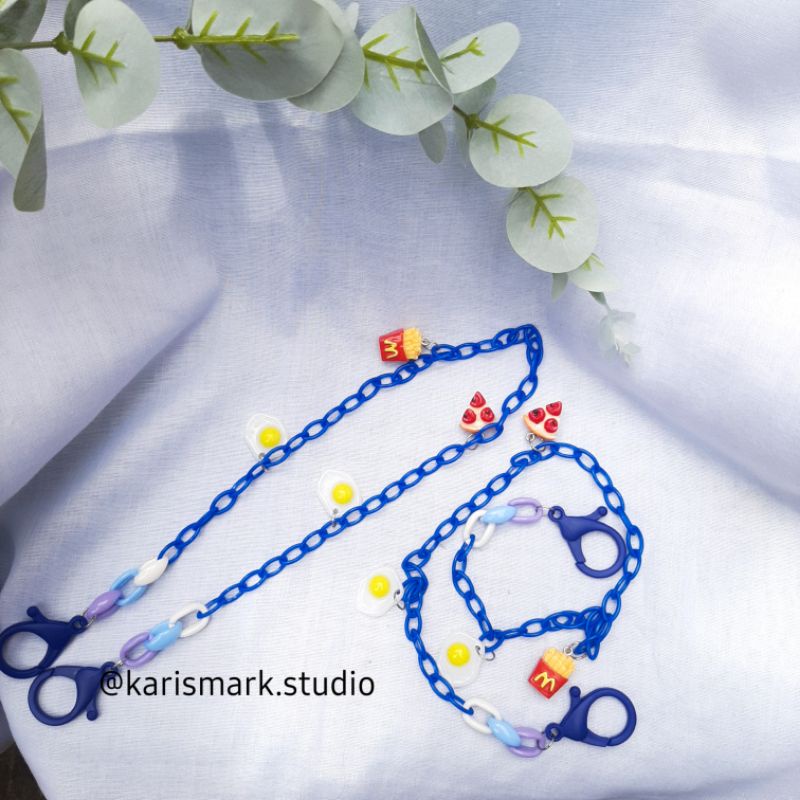 NCT Daily chenji chain mask strap lanyard untuk masker mark lee version